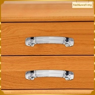 [TachiuwadcMY] Acrylic Cabinet Handle, Cupboard Handle, Kitchen Drawer Handle, Cabinet Handle with Fixing Screws, Handle, Drawer Handle