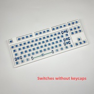 Customized 87-Key Wired Mechanical Gaming Keyboard White Light Office Pen-ing Hot-Swappable CXTECH F