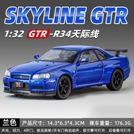 Nissan GTR Skyline Alloy Car Model