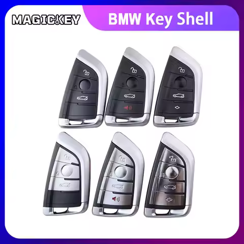 Car Remote Key Shell for BMW 3 5 6 8 X3 X4 X5 X7 G Series G21 G20 G31 G30 Auto Keyless FOB Case Hous