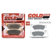 Front Brake Pads bmw F 850 F850 GS Adventure 2016 - 2023 Gold Fren 106
