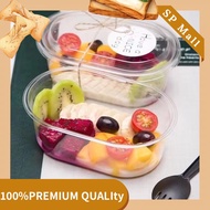 SP MaII-(280ml/500ML)50pcs Transaprent Dessert Box for Chocolate Cake Tiramisu Pudding Jelly Bekas K