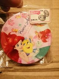 日本DlSNEY 迪士尼公主 盒裝小鏡子
