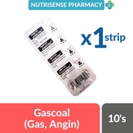 GASCOAL TABLET 10's (Bloated/perut kembung)