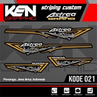 STICKER STICKER ASTREA/DECAL GRAND VARIATION/CODE 021