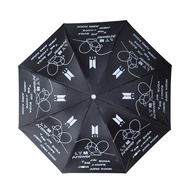 Umbrella Bts LOVE YOURSELF Merchandise Signature Folding Summer