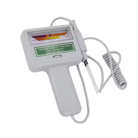 Portable Swimming Pool Water PH Tester / Chlorine Meter Easy to Operate/Required Level Tester Checke