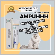 PROMO salep ketoconazole obat kucing anjing gatal obat jamur kucing anjing krim masalah kulit krim s