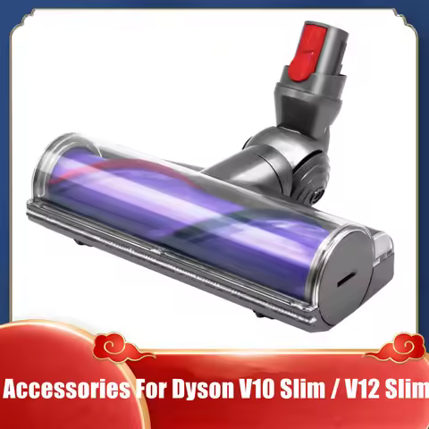 Direct Drive Brush Head of Vacuum Cleaner For Dyson V10 Digital Slim V12 Detect Slim Models Cleaner 