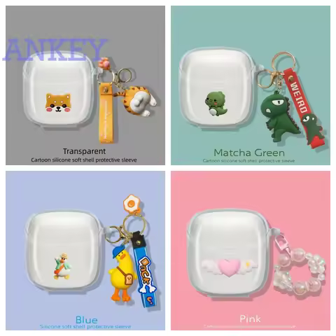 for JBL Tune Flex / 225TWS / T220 Transparent Cover T225 220TWS 225 220 Earphone Silicone Case Earbu