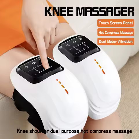Smart Knee Massager Air Pressure Vibration Heating Infrared Knee Pain Relief Massager Elbow Shoulder
