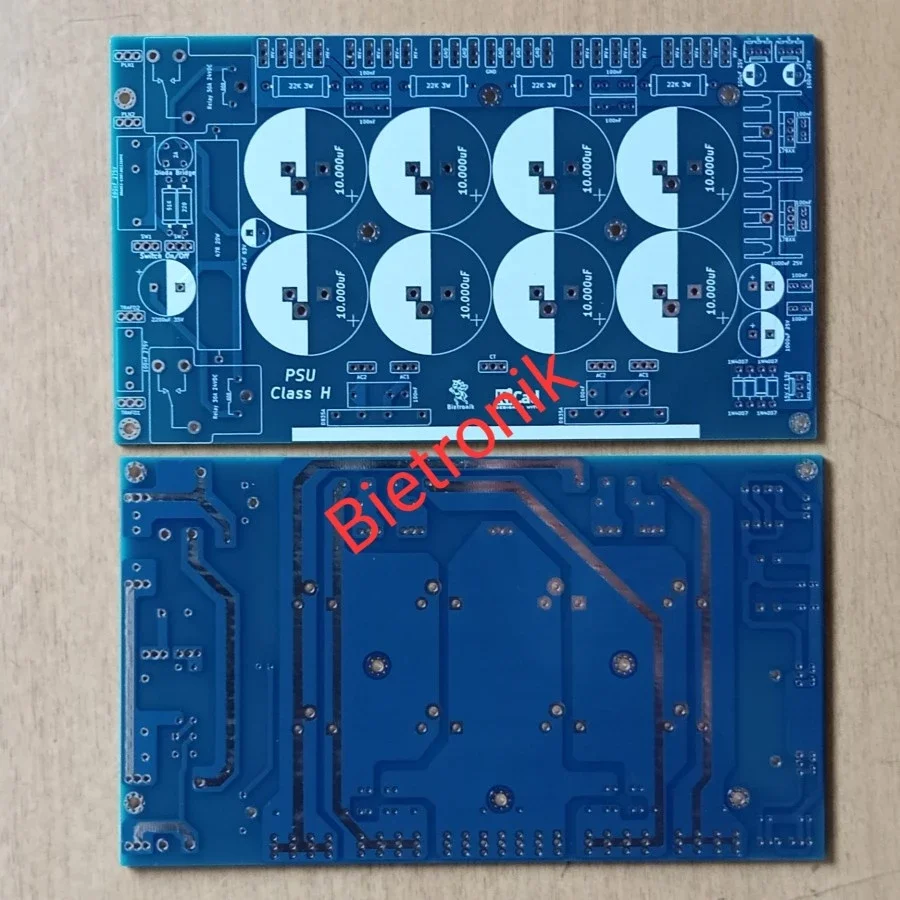 PCB PSU 8 elko Class H+Softstar+Simetris pcb dobel layer pcb class H 8 elko pcb kelas H 8 elco pcb d