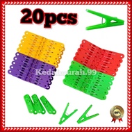 20pcs Penyepit Baju/Small Cloth Peg/Peg Hanger Clip/Clip Baju