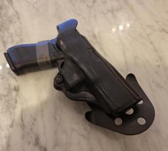 全新美製真品 Desantis  Glock 17 用 腰掛真皮槍套 (Vfc,ksc,we,kj,ghk,marui)