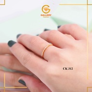 Gold Ring 300 (6K) and 375 (8K) Simple Light CK 312