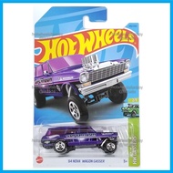Hot Wheels 64 Nova Wagon Gasser HW 2023 Gassers 2/5 Purple Colour Wagon Car kereta hotwheels 64 nova