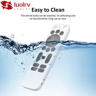 LUOLRV TV Stick Cover, Silicone Plain Color Remote Control , Soft Protective  Shockproof Remote Prot