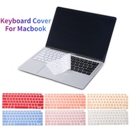 เคสแป้นพิมพ์โปร่งใสสำหรับ Macbook Air 13 A1932 A2179 A1466 A2681 Macbook Air 11.6 A1370 Macbook Pro 13 A1278 A1706 A2251แม็คบุคเรติน่า13 A1425 Retina 12 A1534 Macbook Pro 14 A2442 Macbook Pro 15 A1286 A1398 A1707 Macbook Pro 16 2141 A2485