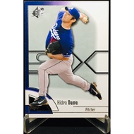 Nomao Hero HIDEO NOMO 2002 UD SPX 64 Dodgers Dr. K Tornado