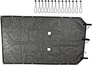 Insulation Pad Car Roof Net Top Sunshade Mesh Cover UV Protection for Jeep for Wrangler JK 2 Door 20