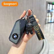 Soopsori For Bmw x1 30e X5 ix i7 X7 New 7 Series 530 525 2024 2025 i5 i3 ix3 Key Holder Key Cover Ke