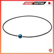 【Direct from Japan】【Yuzuru Hanyu's favorite products】Phiten RAKUWA Necklace Metax Mirror Ball Earth Color 45cm