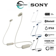 Sony WI-C100 Wireless In-ear Headphones - up to 25 hours |  IPX4 water resistance