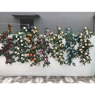 Tea Rose Vine Neck Vine 1m7 Long [HIGH QUALITY PRODUCTS] - Fake Flowers, Decorative Vines.