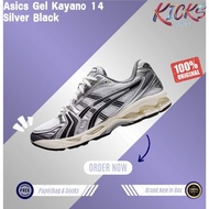 ASlCS Gel Kayano 14 Men Silver Black ORIGINAL ASlCS/