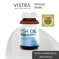 น้ำมันปลาแซลมอน VISTRA 1000 มก.- วิสทร้า น้ำมันปลาแซลมอน 1000 มก.(100 เม็ด)