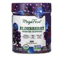 MegaFood, Elderberry Immune Support Berry 54 Gummies