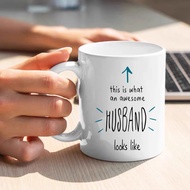 Husband AwesomeMug Powerful Husband Mug Send Husband Water Cup Ceramic Cup Gift
