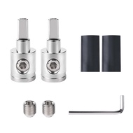 Amp Input Reducer 0 Gauge to 4 Gauge (2PCS) Car Stereo Audio AWG Pin Power Ground Wire Reducer 2PCS…