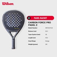 Wilson Carbon Force Pro Padel Racket ไม้พาเดล WR134311U2 Official Store