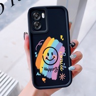 Case For OPPO A57 2022 A77 A2022 A57s A57e A77s Lucky Smile Shockproof Phone