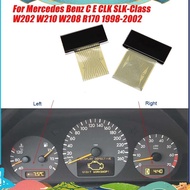 1Pair Dashboard LCD Screen for   C E CLK -Class W202 W210 W208 R170 1998-2002 Air-Con Information Di