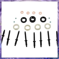 (Y W Z H) Injector Seal Washer Protector O-Ring Kit 1.6 for  207 307 407 Partner  C2 C3 Xsara 1982A0