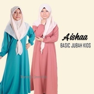 Jubah Budak Perempuan Jubah Kanak Kanak Perempuan Dress Budak Jubah Plain Budak Perempuan Jubah Kids
