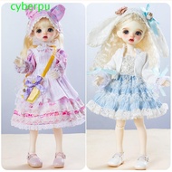 CYBERPULSE 30cm Doll in Costume Cloth, Fashion Accessories 30cm Doll Dress Set, Doll Changing Clothe