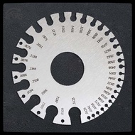 [8C11] 0-36 Round AWG SWG Wire Gauge Thiness Ruler Gauge Diameter Stainless Steel Measurer Tool [8C]
