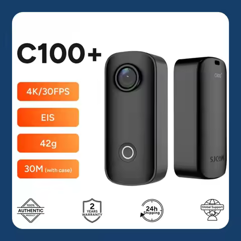 SJCAM C100 Plus Action Camera 4K 30M Waterproof 2.4G WiFi Action Sport action cam EIS bicycle helmet