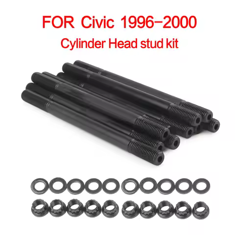 for 208-4305 Cylinder Head Stud Kit for Honda Civic 1996-2000 D16Y7 D16Y8 SOHC