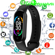 [fenk] Smart Watch Band 6 Fitness Bracelet M6 Heart Rate Blood Pressure Monitor Smartwatch For Men Women Kids Smart Band Huawei Xiaomi