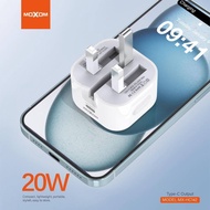 MOXOM MX-HC142 USB-C 20W POWER ADAPTER WHITE