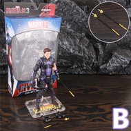 Marvel 7" Action Figure Clint Barton Legends Movie Spuer Hero ZD Toys Doll