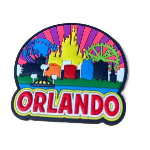 Disney Mickey Mouse Refrigerator Magnets Paris Soft Refrigerator Sticker Fridge Magnet Souvenir Orla