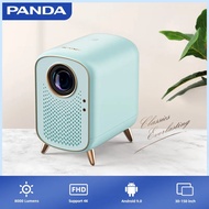 Panda Stella-A Bluetooth Portable Projector 1080P Smart 4K WiFi 8000 Lumens Dolby Home Theater Video LED Mini Projector M.2
