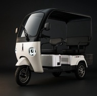 สามล้อไฟฟ้าผู้ใหญ่ มีหลังคา มีการรับประกัน จักรยานไฟฟ้า3ล้อ NWOW รุ่นERV S4 สำหรับผู้สูงอายุ/ผู้ชาย/