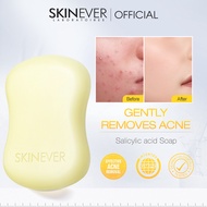 SKINEVER Salicylic Acid Refreshing Acne Soap White Soap For Body Wash 80G