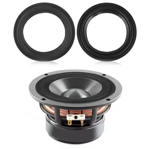 Speaker Suspension 5-inch/4-inch Speaker Suspension Repair Subwoofer Foam Subwoofer Unit Repair Part